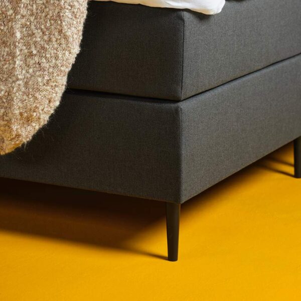 Eastborn-boxspring poot Go-Antraciet