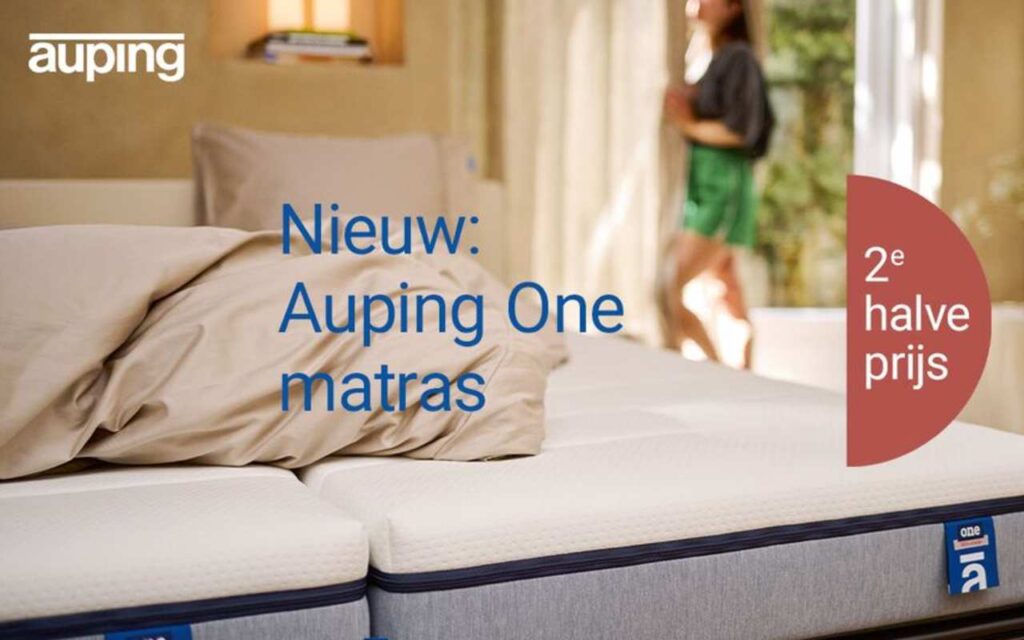 auping matras one voor de halve prijs