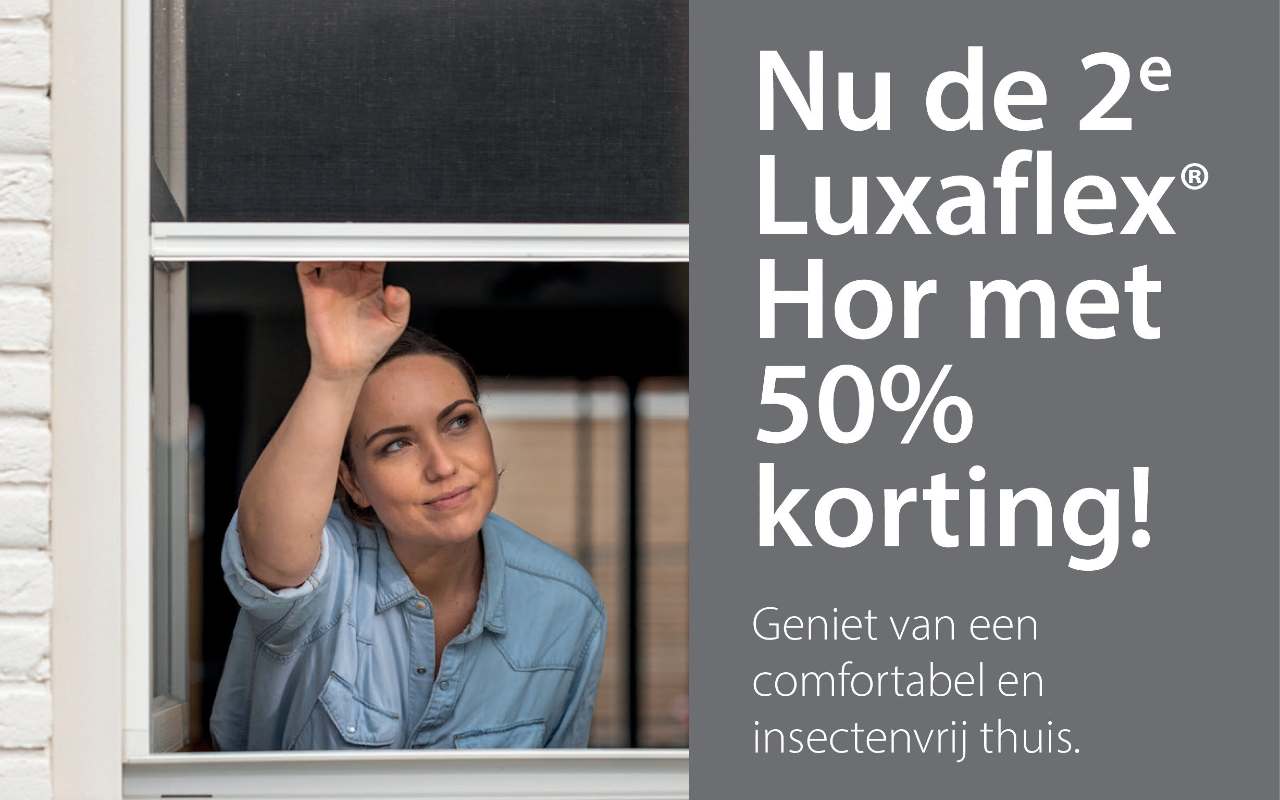 luxaflex horren aktie (1)