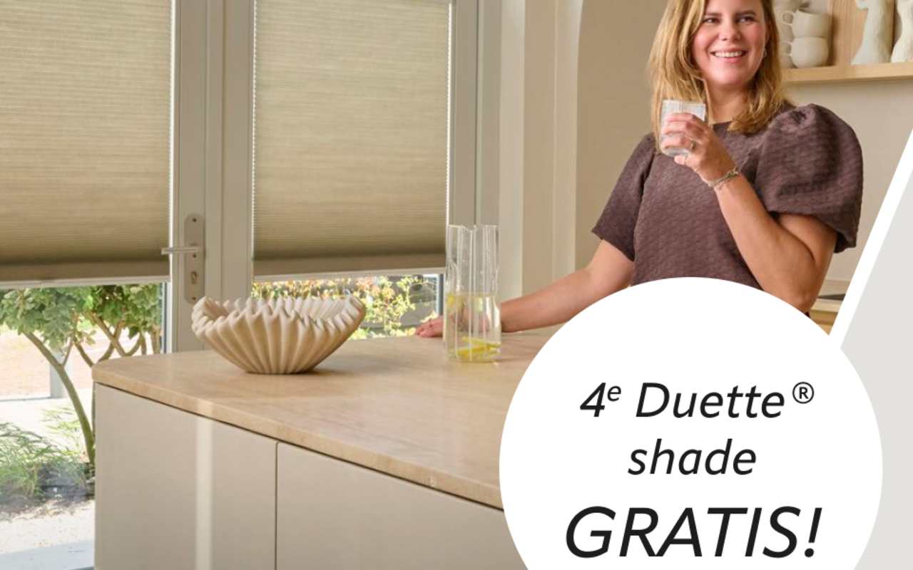 gratis luxaflex duette 01-06-2026 13-07-2026