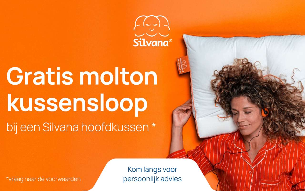 silvana hoofdkussen gratis molton